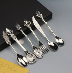 Vintage Dessert Royal Style  Cutlery Set