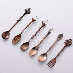 Vintage Dessert Royal Style  Cutlery Set